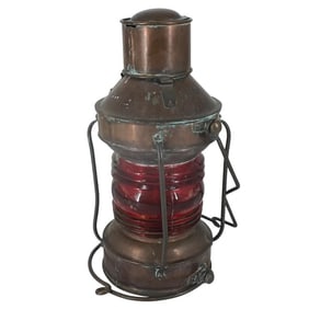 Antique NUC Ships Nautical Lantern