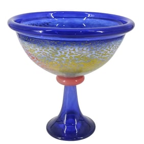 Vintage Kosta Boda Footed Vase