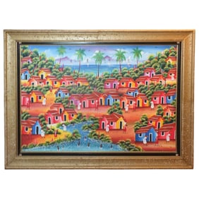 Circa 1960s Haitian School O/C