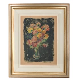 Large 20th Century Lithograph