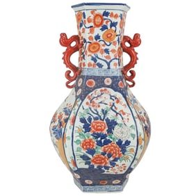 Large Japanese Porcelain Vase