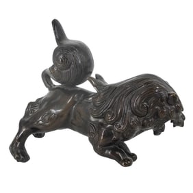 19/20th C. Chinese Bronze Sculpture
