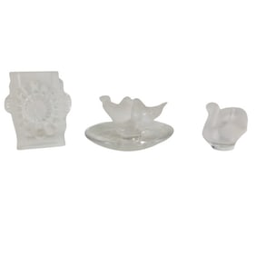 Grouping of Lalique Tableware