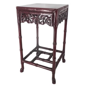 Mid-Century Chinese Plant Stand / Side Table