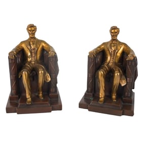 Pair of Antique Jenning Brothers Bookends