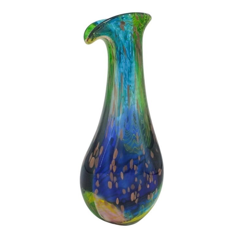 Large Murano Art Glass Vase (1 of 2)