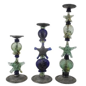 Set of Nautical Candlesticks