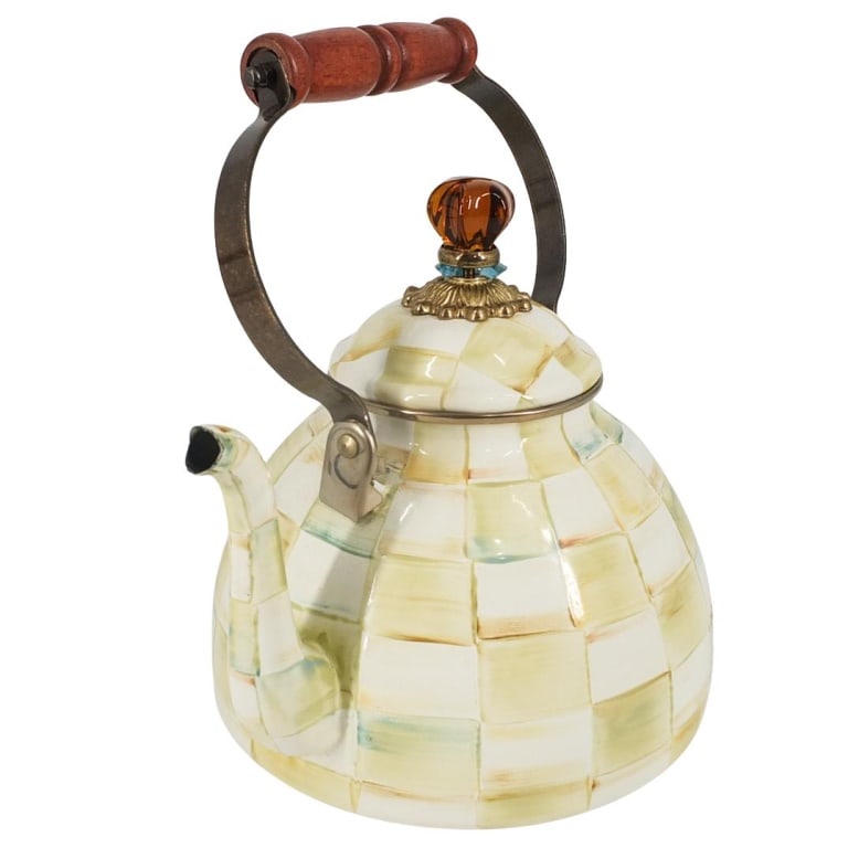 MacKenzie Childs Tea Kettle (1 of 5)