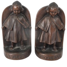 Pair of Jenning Brothers Bookends