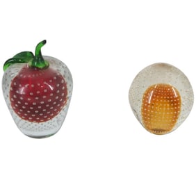 Grouping of Murano Paperweights