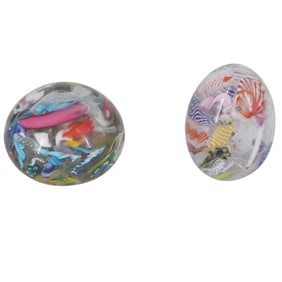 Grouping of Murano Paperweights
