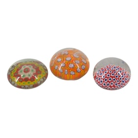 Grouping of Murano Paperweights