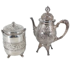 Grouping of Vintage Silverplated Tableware