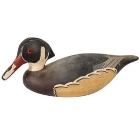 Circa 1950's Wildflower Co. Duck Decoy