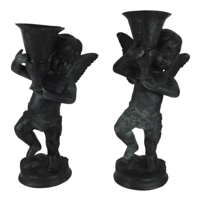 Pair of Large Bronze Sculptures (1 of 6)