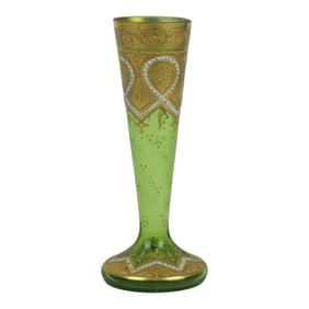 Antique Moser Bohemian Glass Vase