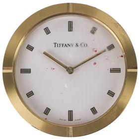 Tiffany & Co. Desk Clock