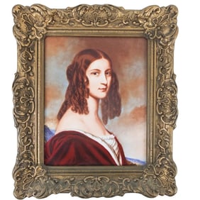 RPM German Porcelain Plaque