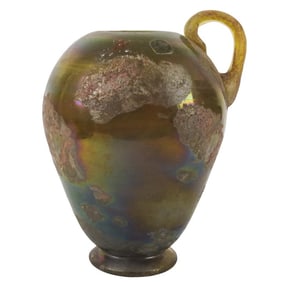Paolo Rossi Italian Glass Ewer