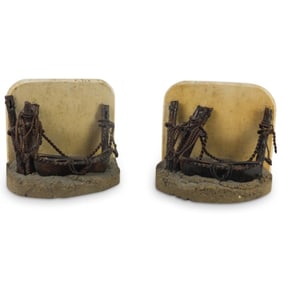 Pair of Nautical Bookends