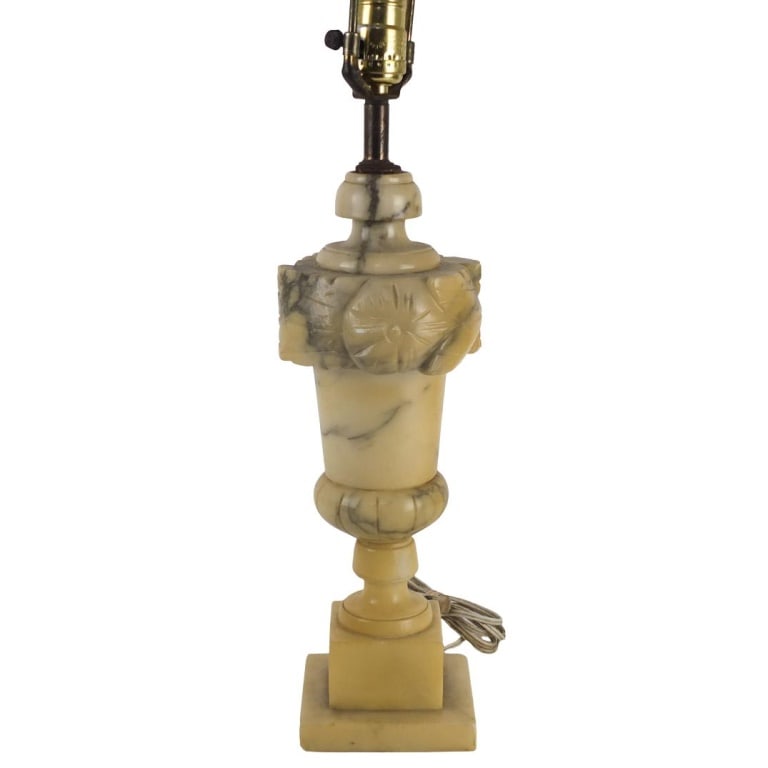 Vintage Italian Alabaster Lamp (1 of 4)
