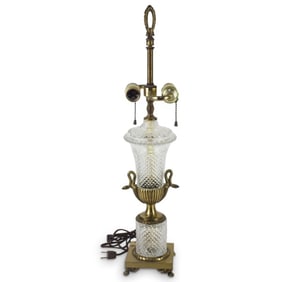 Large Baccarat Style Lamp