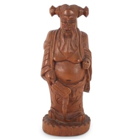 Vintage Chinese Carved Figurine