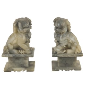 Pair of Chinese Foo Dogs
