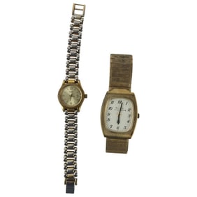 Two Vintage Bulova Watches
