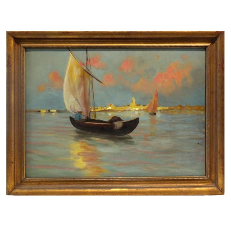 Early 20th C. American School O/B (1 of 4)