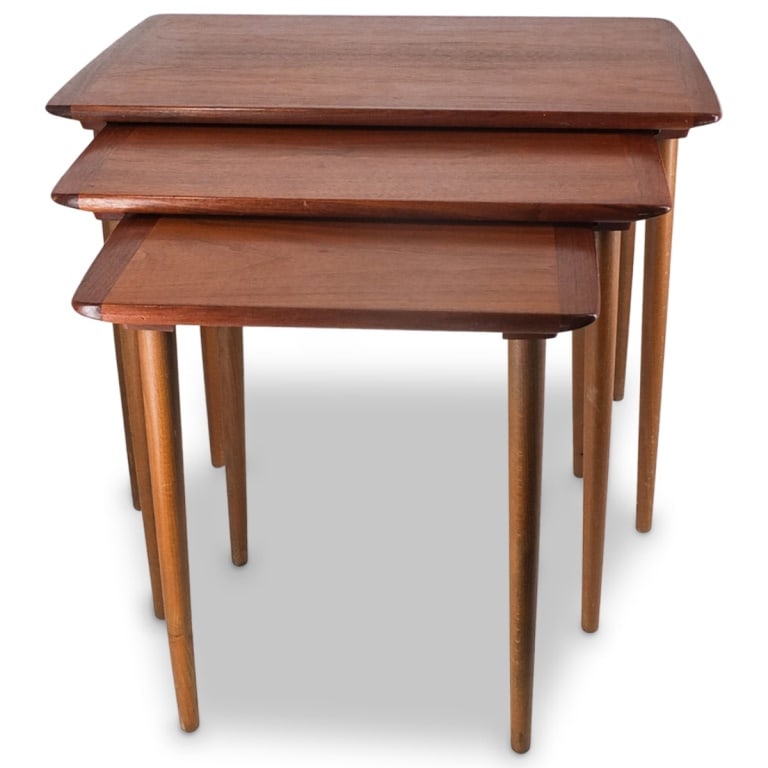 Set of Danish Nesting Tables (1 of 4)