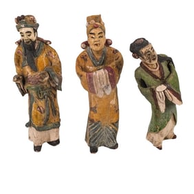 Grouping of Antique Chinese Roof Tiles