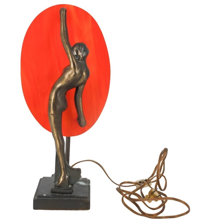 Vintage Art Deco Style Lamp (1 of 3)