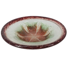Vintage German Art Deco Glass Bowl