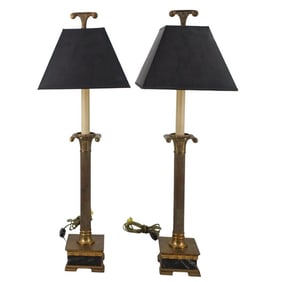 Pair of Neoclassical Style Lamps
