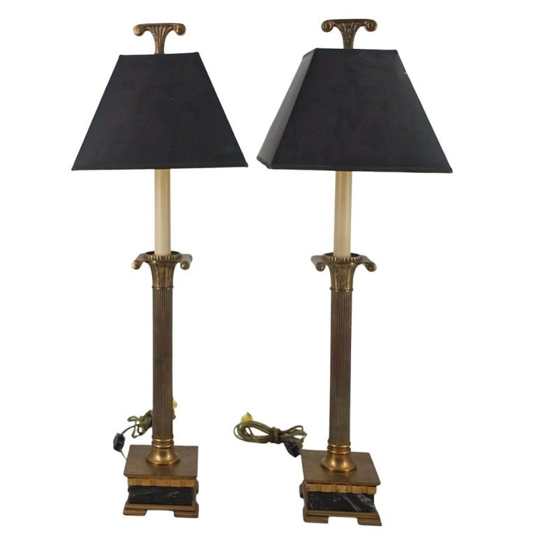Pair of Neoclassical Style Lamps (1 of 3)
