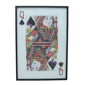Large 20th/21st C. Framed Decoupage Collage