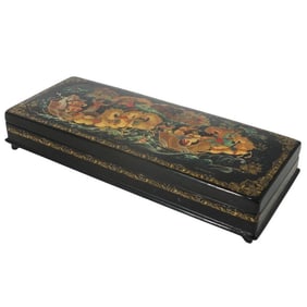 Vintage Russian Lacquered Box