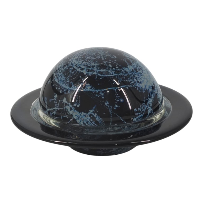 Vintage Steven Correia Rings of Saturn Paperweight (1 of 4)