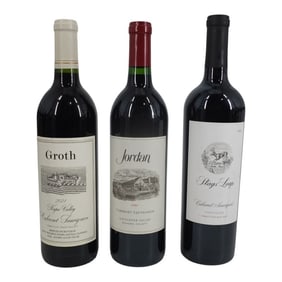 (3) Bottles Mixed California Cabernet Sauvignon