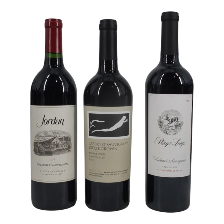 (3) Mixed Bottles California Cabernet Sauvignon (1 of 5)