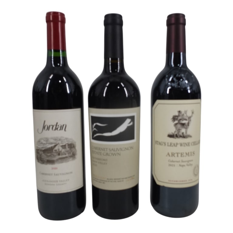 (3) Mixed Bottles California Cabernet Sauvignon (1 of 5)