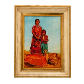 After: Ernest Martin Hennings Oil/Board