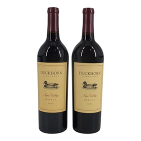 (2) Duckhorn Vineyards Napa Valley Merlot