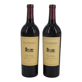 (2) Duckhorn Vineyards Napa Valley Cabernet