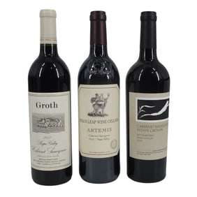 (3) Mixed California Cabernet Sauvignon