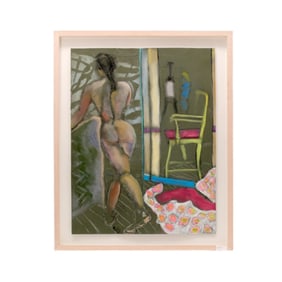 Reita Davis Pastel on Paper "Nude"