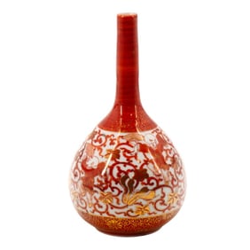 Antique Japanese Porcelain Vase