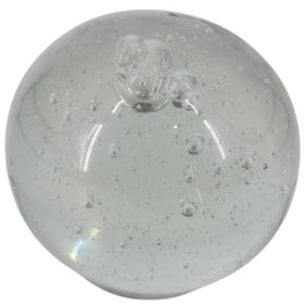 Large Murano Art Glass Paperweight