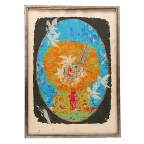 Shraga Weil Color Serigraph "Creation"
